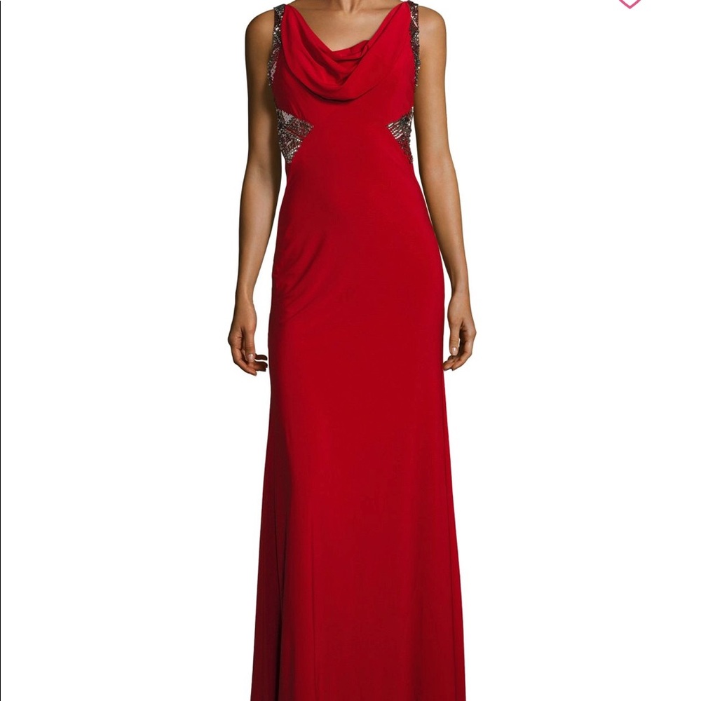 Carmen Marc Valvo Gown with sequins brand New